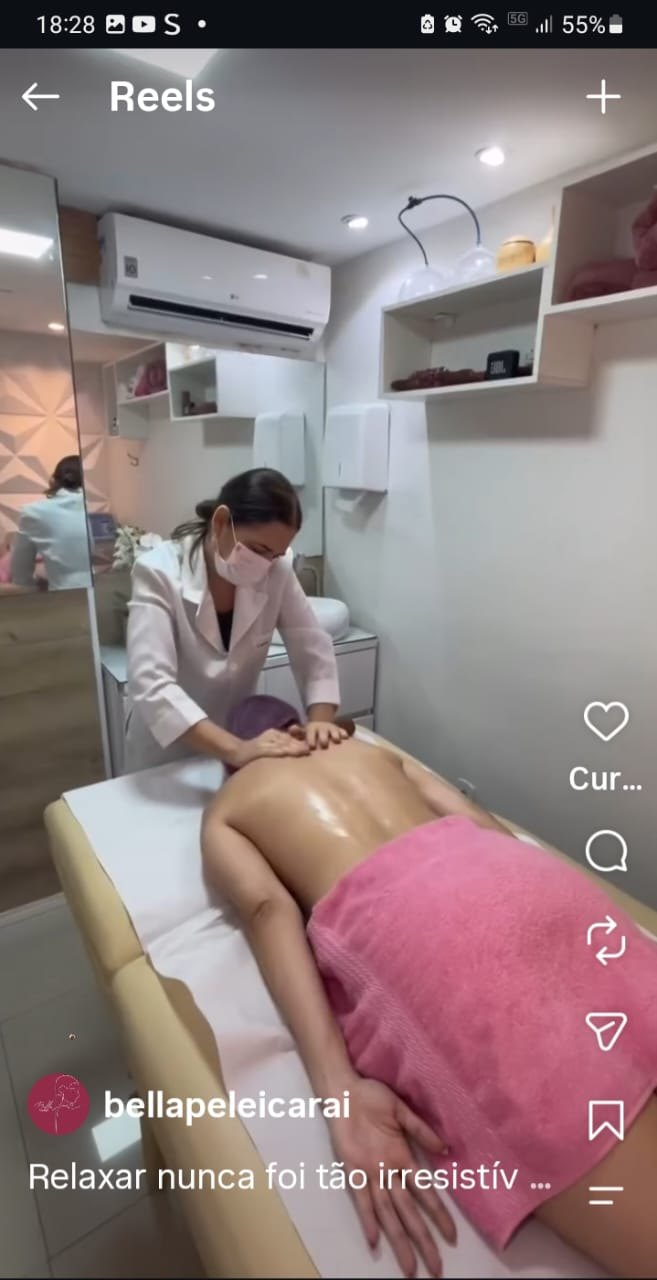 Massagem relaxante · Bella Pele Depilação — salão de beleza em Icaraí, Niterói - RJ
